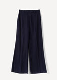 Paky linen blend trousers MARRONEMABKSBLU Woman image number 6