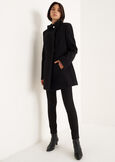 Elisir-A medium coat Archivio NERO BLACKROSSO Woman image number 1