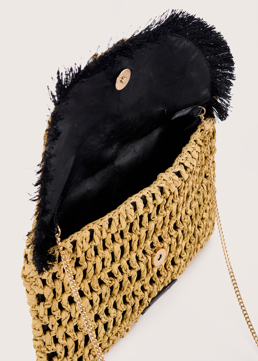 Belide 100% raffia clutch bag  Woman , image number 2