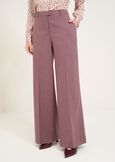 Giorgia wide-leg trousers ROSSO BORDEAUX Woman image number 3