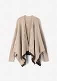Mantella Melanie con bordo a contrasto GRIGIO MEDIUM GREYBEIGE TAUPE Donna immagine n. 6