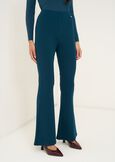 Pantaloni Victoria a zampa ROSSO BORDEAUXVERDE GARDENMARRONENERO Donna immagine n. 3