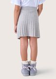 MOLLY KNITTED SKIRT FOR GIRLS GRIGIO MEDIUM GREY Woman image number 4