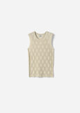Top Taka in Maglia Lurex GRIGIO SILVER GOLD Donna immagine n. 4