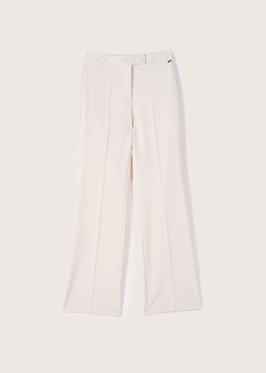 Pantalone Giorgia in tessuto tecnico NERO BLACKBEIGE GESSOBLU Donna , immagine n. 7