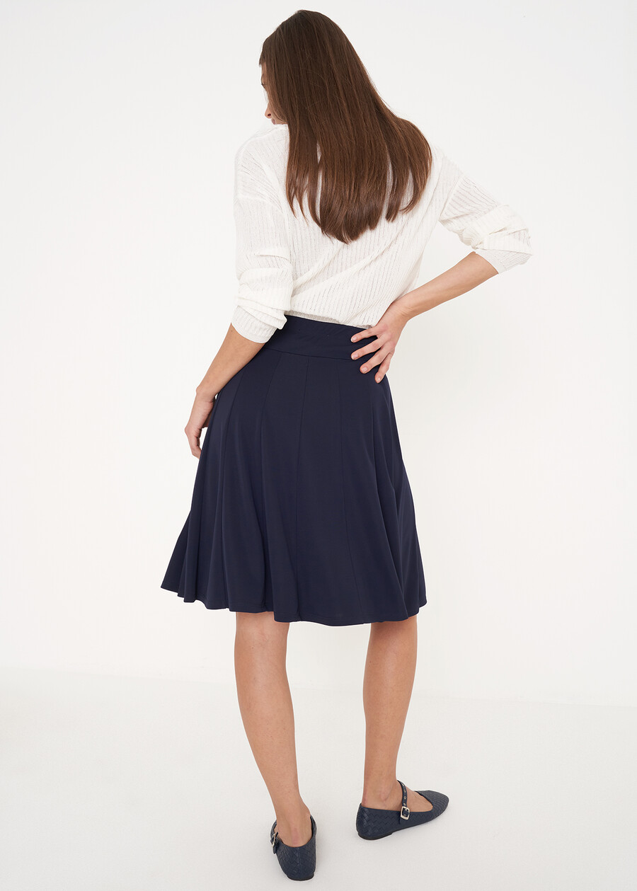 Gildy full skirt GRIGIO GREYBLUE OLTREMARE  Woman , image number 3