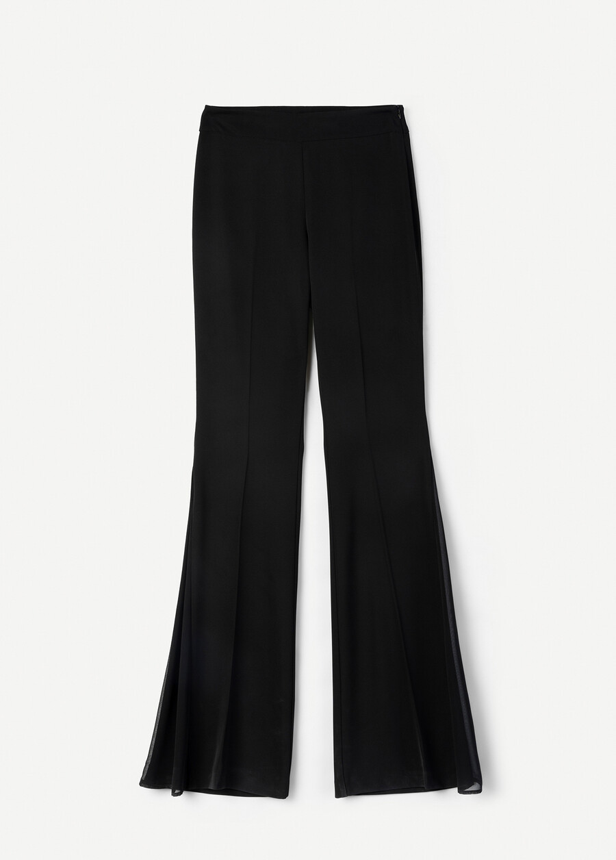 Victoria flared trousers NERO BLACK Woman , image number 8