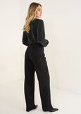Ashley-T poly-viscose trousers BEIGE LATTENERO Woman image number 4