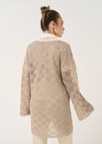 Cardigan lungo Carina in lurex GOLD Donna immagine n. 3