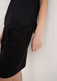 T-Shirt Silvy 100% Cotone BIANCO WHITENERO BLACK Donna immagine n. 2