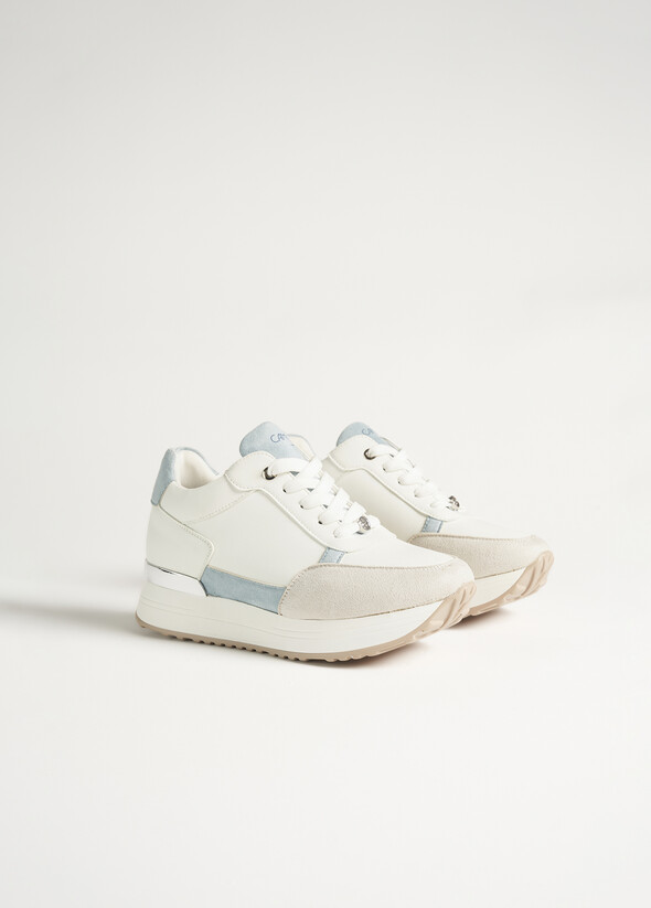 Scarpa ginnica Sherlya doppio colore BIANCO WHITE Donna null