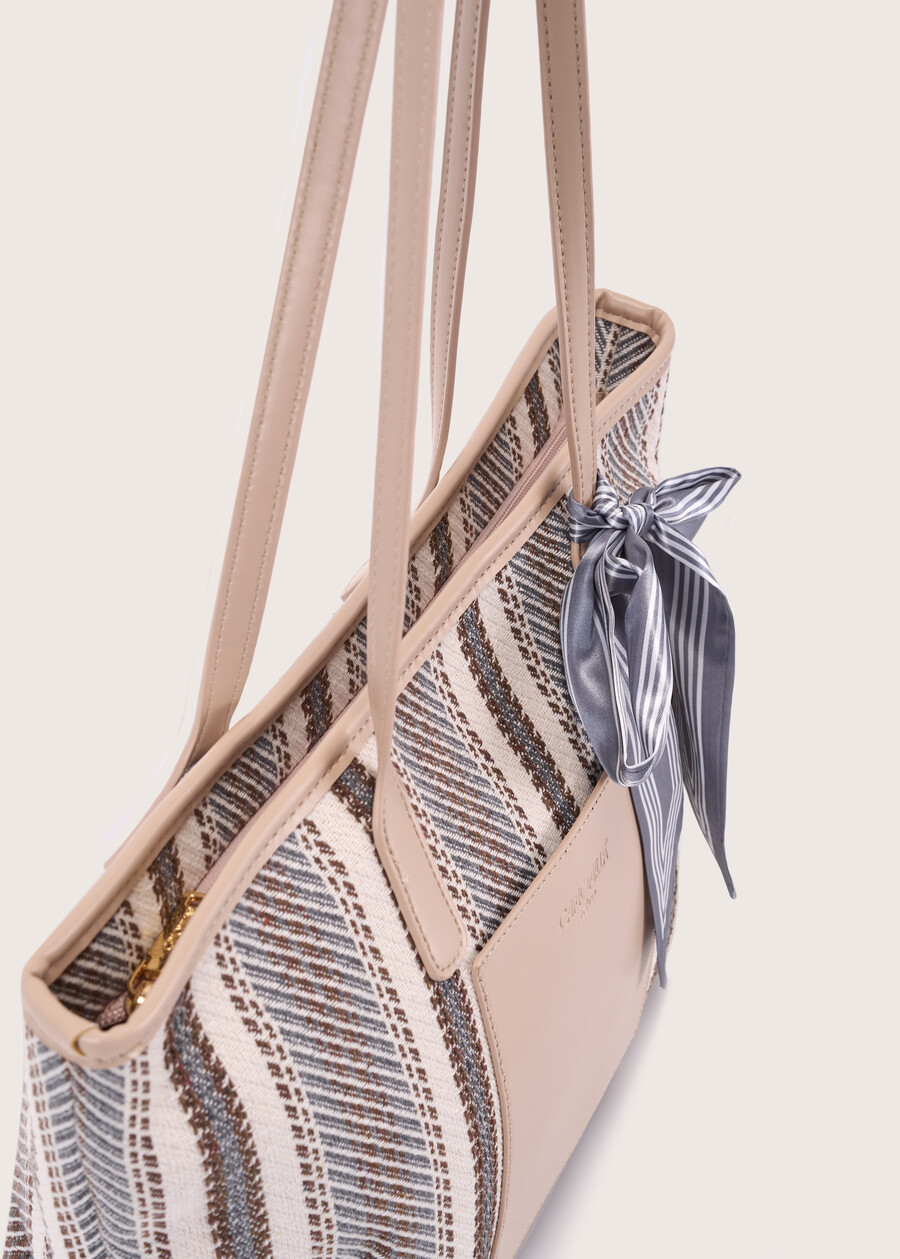 Botyla shopping bag BLU ICEGIALLO MANGO Woman , image number 3