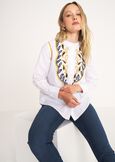 Catris embroidered shirt BIANCO WHITE Woman image number 1