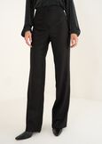Ashley-T poly-viscose trousers BEIGE LATTENERO Woman image number 2