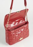 Briant eco-leather clutch bag BIANCO BURROARANCIO CAROTENEMARRONE TERRAROSSO Woman image number 3
