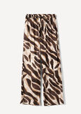 Pantaloni Pepsy con coulisse MARRONE Donna immagine n. 6