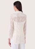 Giacca Giulia in crochet BEIGE NAVAJO Donna immagine n. 3