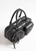 Bayla faux nubuck duffle bag NERO BLACKGRIGIO CENERE Woman image number 2