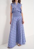 Pantaloni Poy A Gamba Larga BLU AVION Donna immagine n. 2