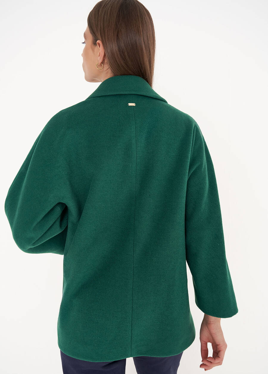 Cleope cloth double-breasted jacket BLUVERDE GARDEN Woman , image number 4