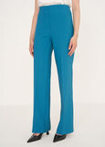 Pantalone Ashley in cady VERDE PAVONEVIOLA VINACCIA Donna immagine n. 2