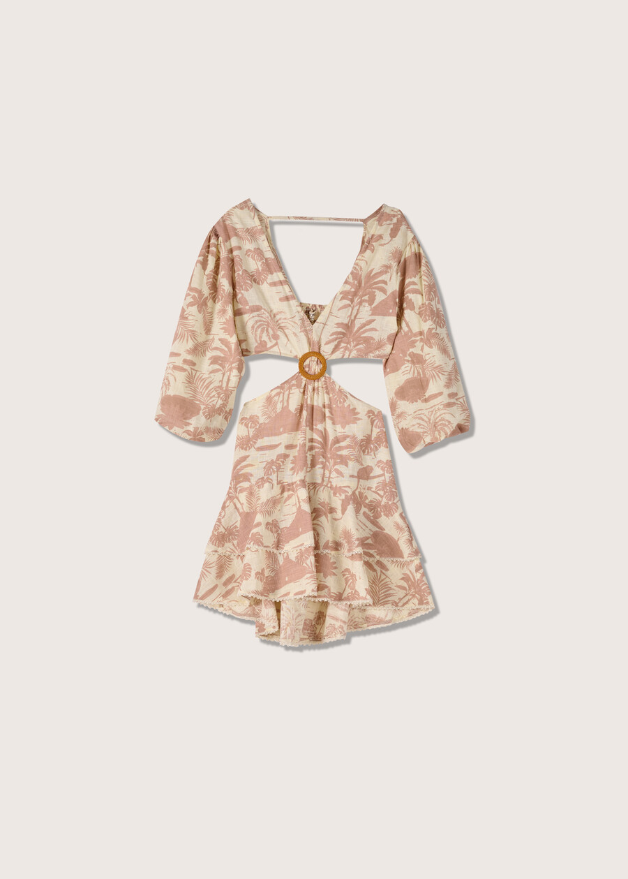 Abito Alexia 100% cotone BEIGE SALINA Donna , immagine n. 4