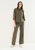 Pantaloni Pat in cotone VERDEBLU Donna immagine n. 1