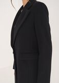 Cappotto Catrine in panno NERO BLACK Donna immagine n. 3