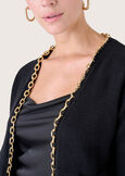 Cardigan Crimea con catena ROSSONERO BLACK Donna immagine n. 3