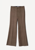 Pantalone Giorgia-H a quadri MARRONE TERRA Donna immagine n. 6