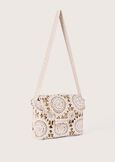 Blace 100 % straw shoulder strap BIANCONERO Woman image number 2