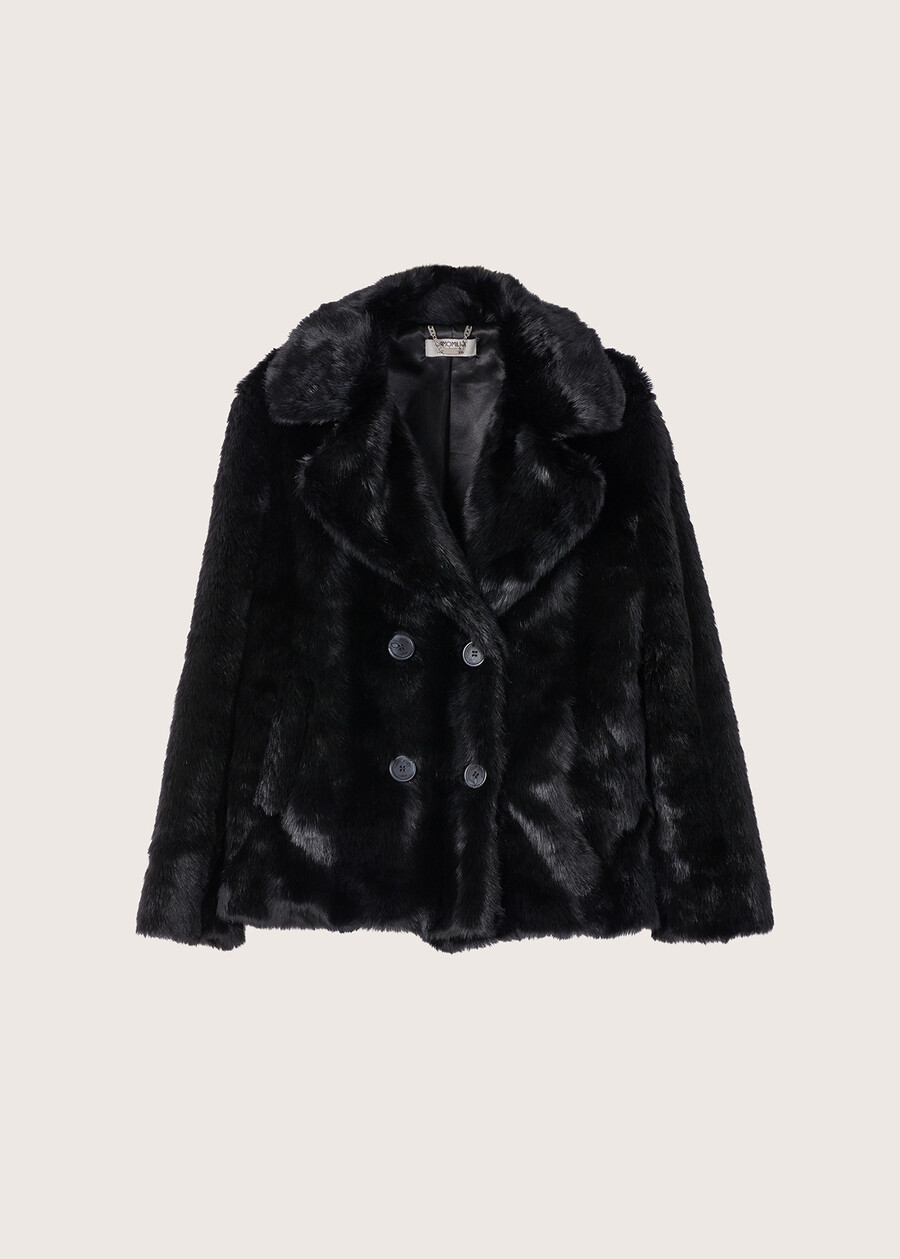 Giubbino Gael in ecopelo NERO BLACK Donna , immagine n. 5