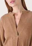 Abito Altair 100% cotone MARRONE TABACCO Donna immagine n. 2