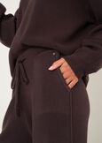 Pantaloni Perry in maglia MARRONE CAFFEGRIGIO PERLA Donna immagine n. 3