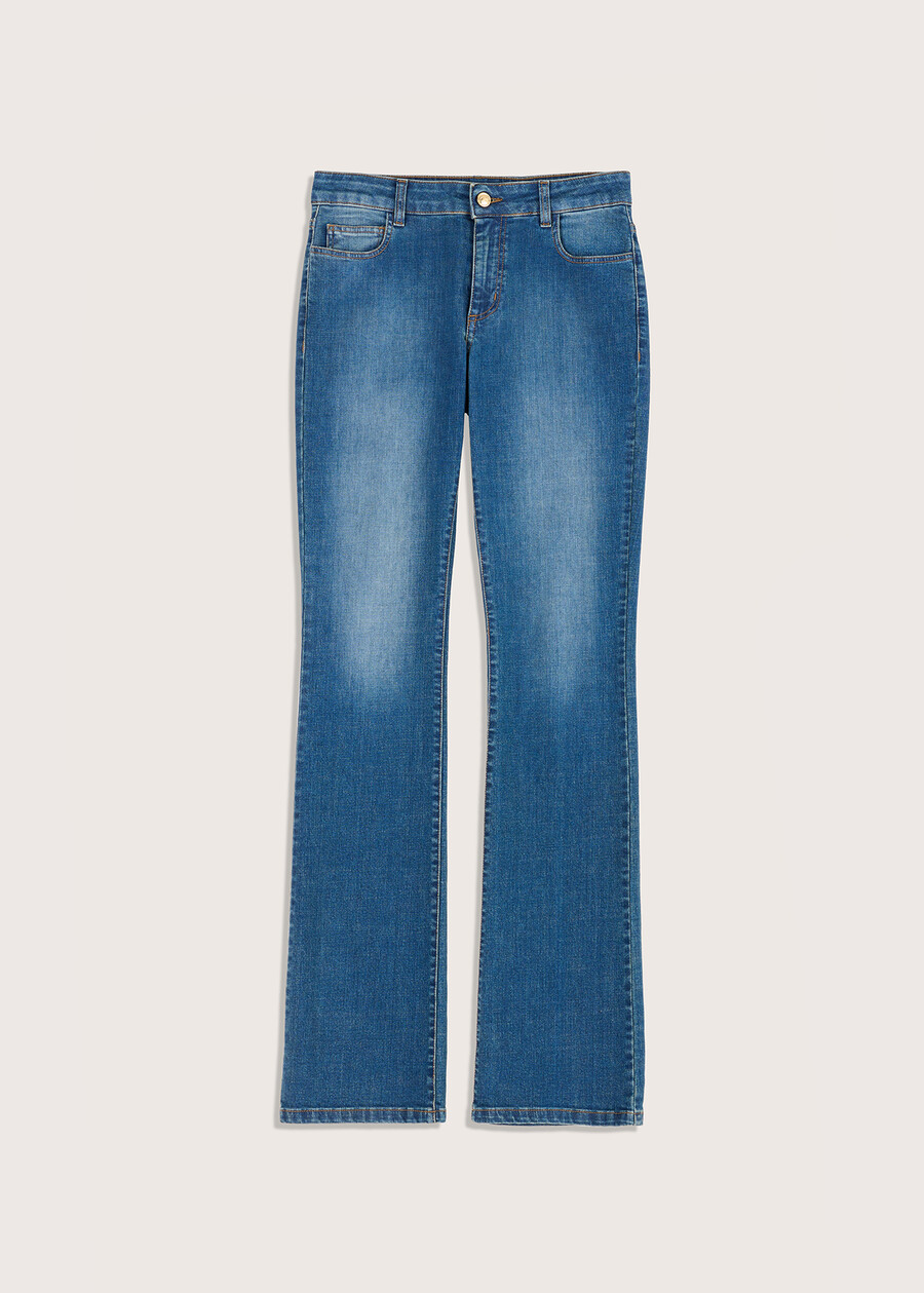 Cindy medium denim trousers DENI DENIM Woman , image number 6