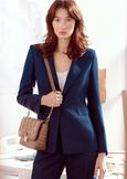 Giacca Giuliet in lino e viscosa BLUBIANCO WHITE Donna immagine n. 1
