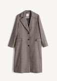 Cristian houndstooth coat BLU Woman image number 5