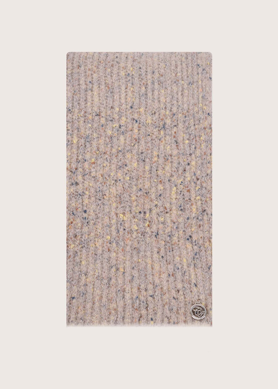 Sofia lurex scarf BEIGE GREIGE Woman , image number 2