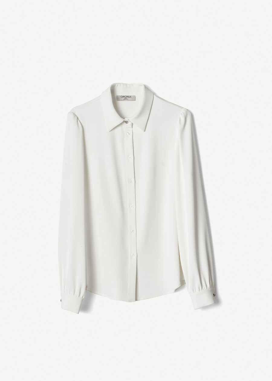Camicia Alessia-Z classica BIANCO WHITE Donna , immagine n. 4