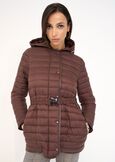 Piumino leggero Park con cintura MARRONEGRIGIO Donna immagine n. 1