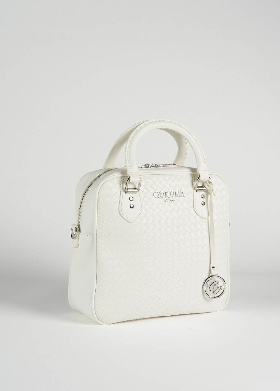 Bauletto Bylk in ecopelle BIANCO WHITE Donna , immagine n. 1