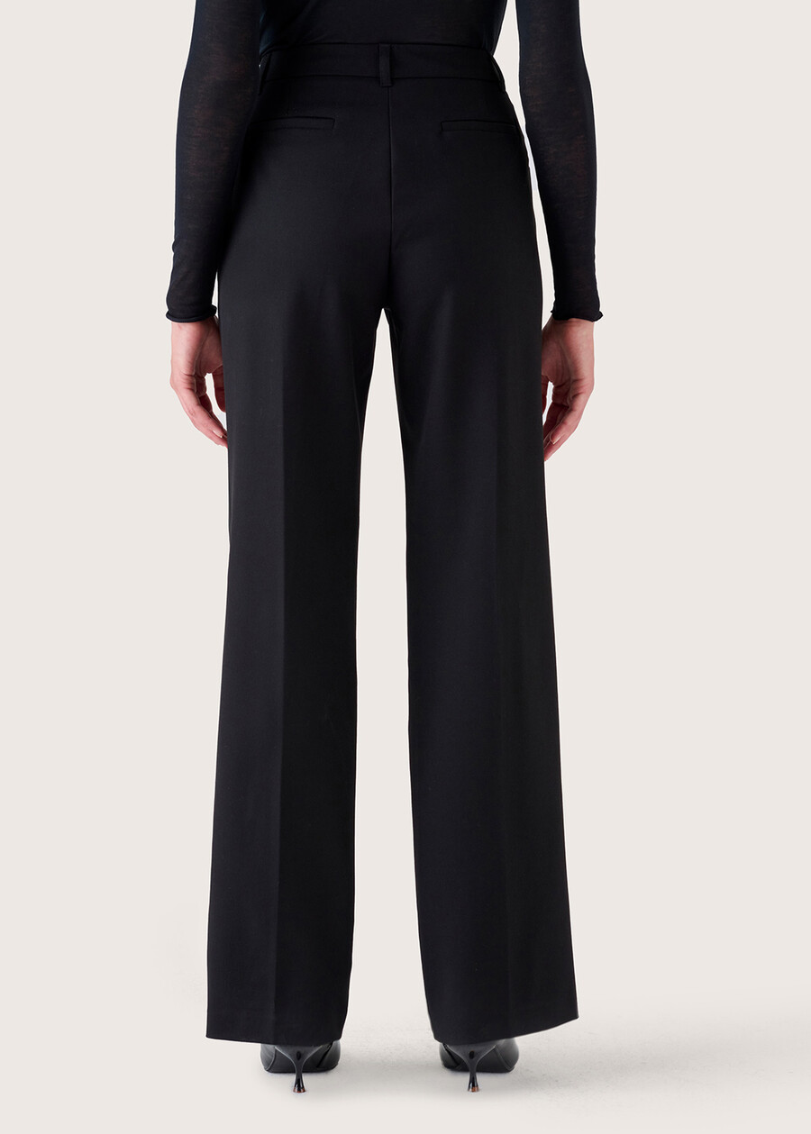 Pantalone Giorgia in tessuto tecnico NERO BLACKBEIGE GESSOBLU Donna , immagine n. 5