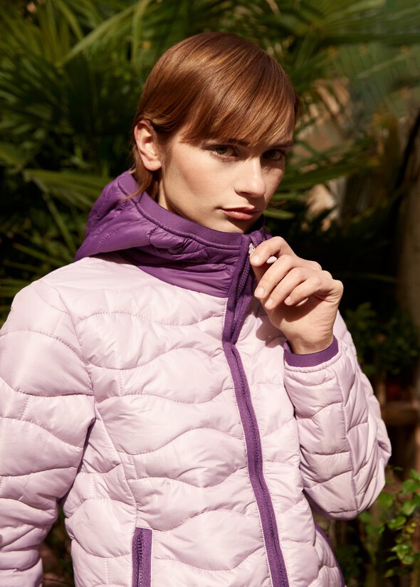 Paddle 100 g. down jacket ROSA CANDY Woman null