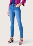 Kate denim trousers with embroidery DENI DENIM Woman image number 2