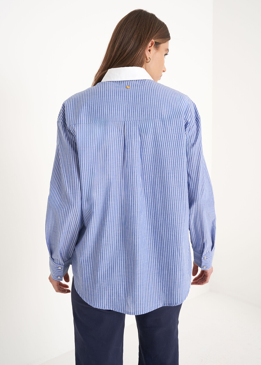 Camicia Caleia 100% cotone BIANCO WHITE Donna , immagine n. 4