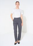 Stella jersey crew-neck T-shirt BIANCONEROBLU Woman image number 4