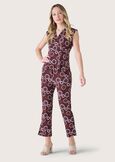 Phoenix viscose trousers ROSSO CHIANTI Woman image number 1