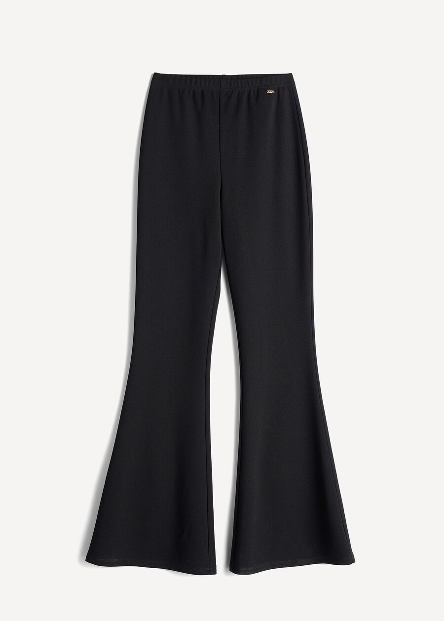 Pantaloni Victoria a zampa ROSSO BORDEAUXVERDE GARDENMARRONENERO Donna , immagine n. 5