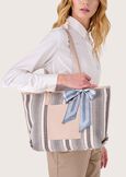 Botyla shopping bag BLU ICEGIALLO MANGO Woman image number 1