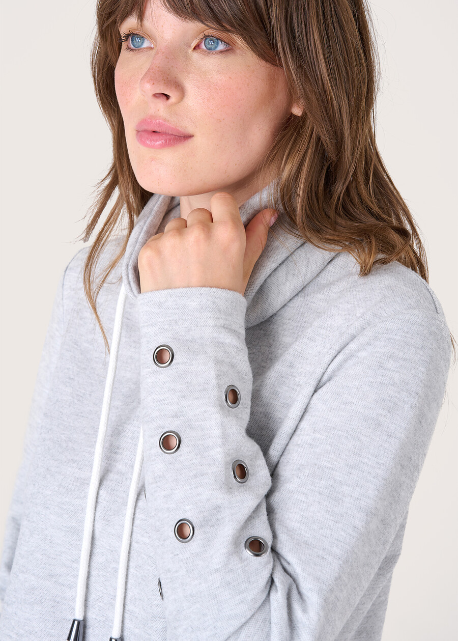 Maglia mélange Melina GRIGIO LIGHT GREY Donna , immagine n. 2
